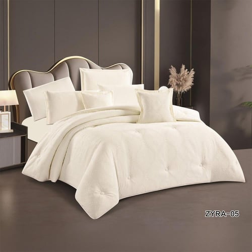 طقم مفرش مزدوج Zyra زيرا | 8 قطع