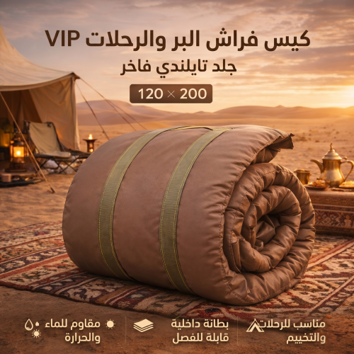 كيس فراش البر والرحلات ضد الماء vip