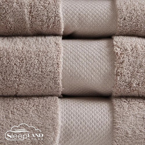 منشفة قطنية لون بيج