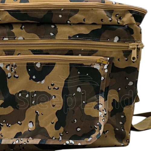 شنطة عزبة فارغة للرحلات - قماش تنزاني عسكري