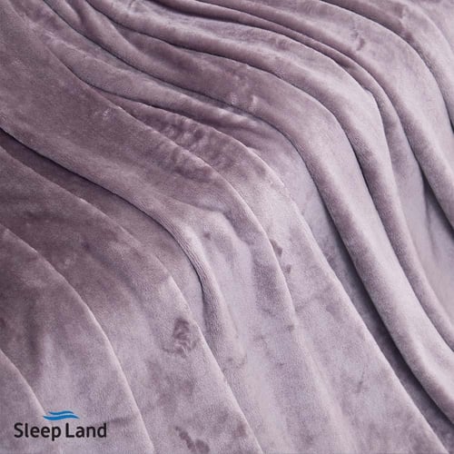 بطانية كلاسيك مخمل ناعم وردي | نفرين