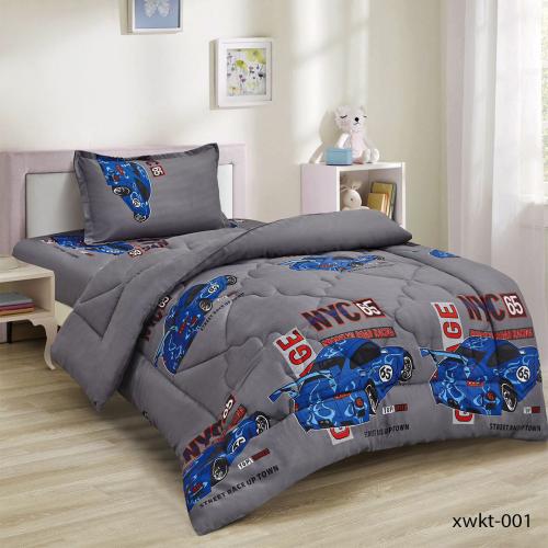 طقم مفرش أطفال برسومات كرتونية نايس كار