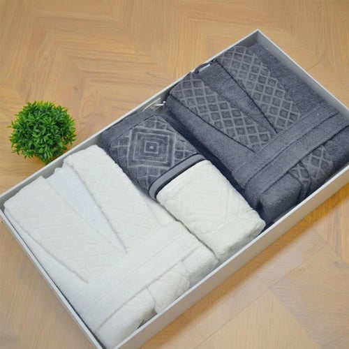 طقم أرواب ومناشف عرسان - 13 قطعة