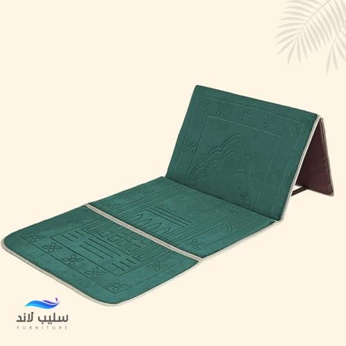 سجادة مع مسند ظهر قابلة للطي + شنطة حمل