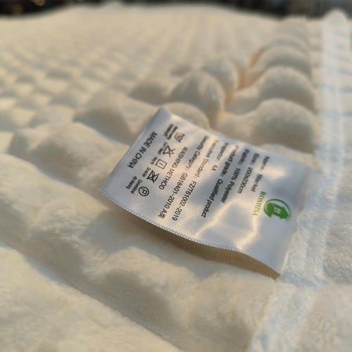 بطانية فلانو روشينا فاخرة وجهين 1900 غ | مخمل فرو...