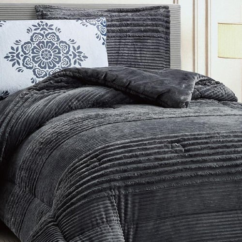 طقم لحاف آرام | شتوي نفر ونص | موديل oni-9|لون رما...