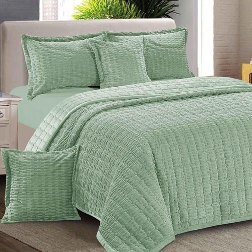 دايسن | مفرش شتوي نفر ونص| لون فيروزي