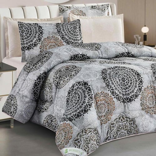 توليب | طقم لحاف مشجر وجهين موديل TULIP-4