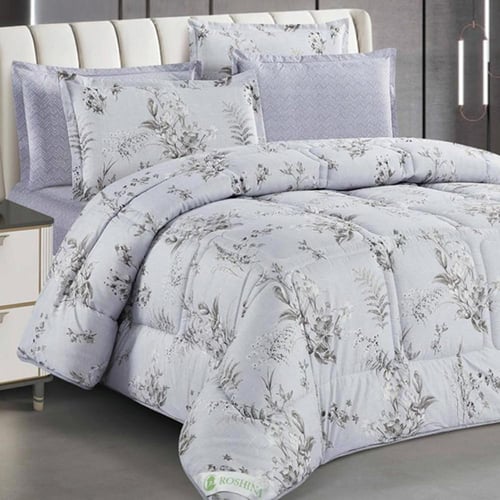 توليب | طقم لحاف مشجر وجهين موديل TULIP-2