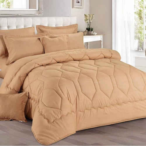 طقم مفرش نفرين Dayou-كافيه| 8 قطع