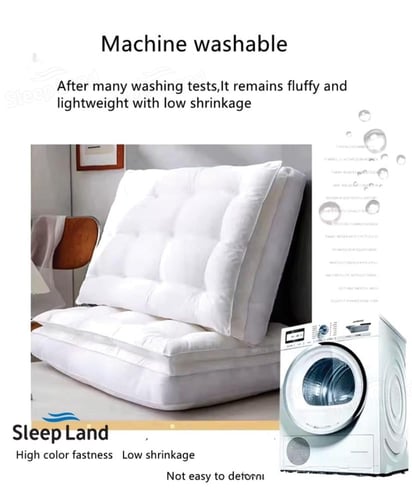 مخدة طبية قطن بتصميم ثلاثي الأبعاد