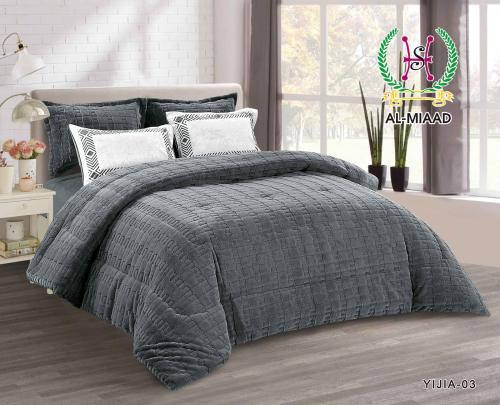 سيريانا | طقم مفرش شتوي من الفرو الناعم 6 قطع