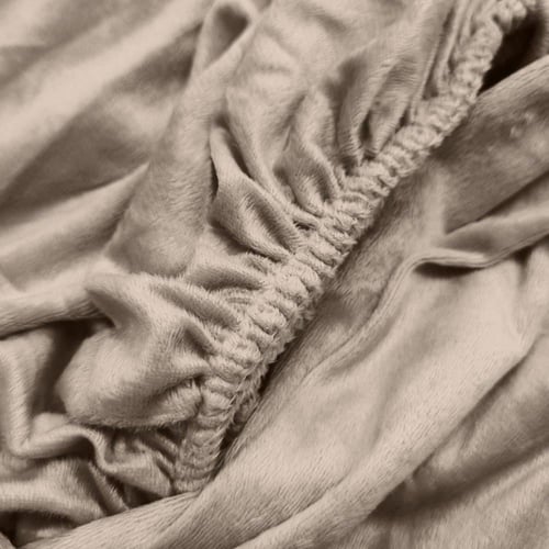 طقم شرشف مخمل نفر ونص | 2 قطع | بألوان متعددة