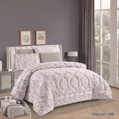 marisad | طقم مفرش مشجر وجهين موديل 198 نفرين