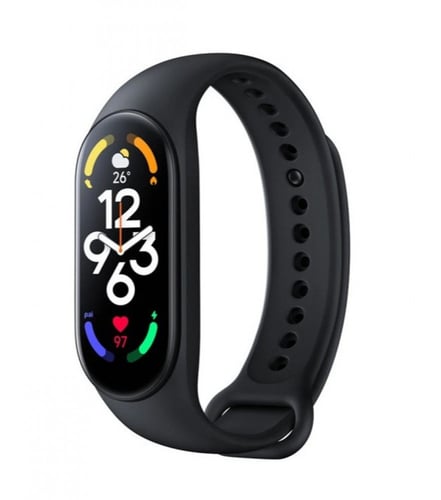 ساعة شاومي مي باند 7 الذكي بشاشة ملونة مع الشحن ال...