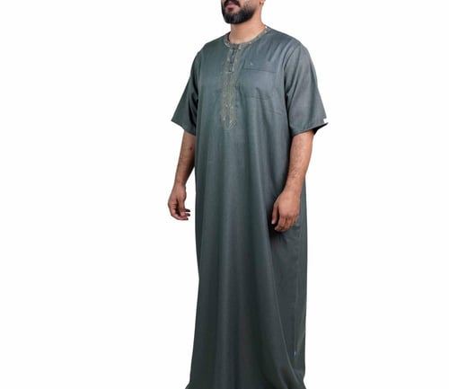 ثوب نوم مطرز رجالي 2