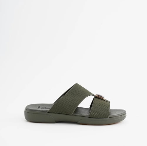 حذاء رجالي خليجي07 - جلد منقوش