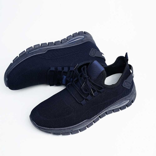 شوز رجالي ربطة أزرق بنعل عالي0807-1