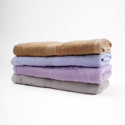 مناشف حمام قطني وناعم كبير