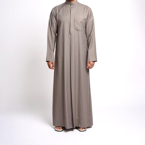 ثوب كويتي شتوي ولادي مقلم