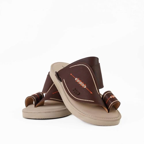 حذاء جامبو باكستاني رجالي بني 3-297