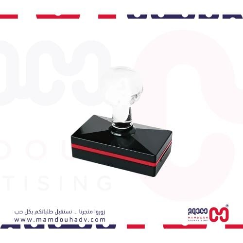 ختم كريستال مستطيل