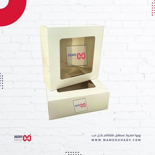 ملصقات شفافة (دائري و مربع)