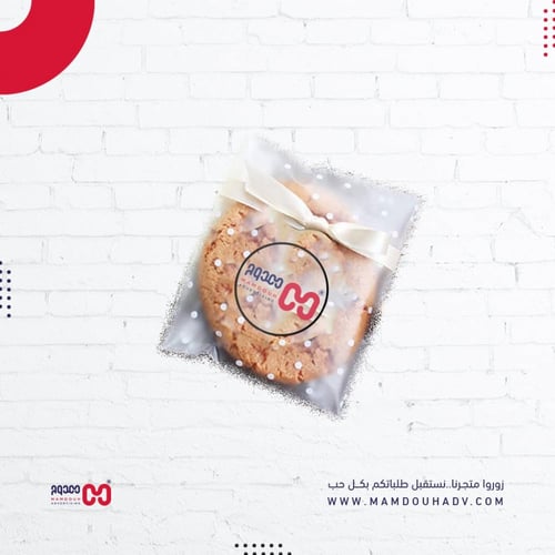 ملصقات شفافة (دائري و مربع)