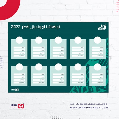 توقعاتك لمونديال قطر 2022