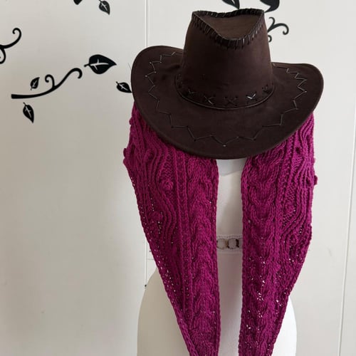 شال غيمة أرجوانية