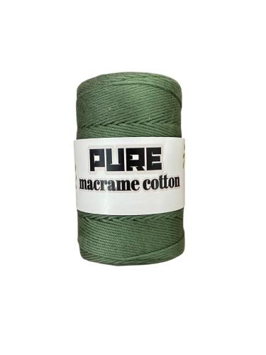 مكرمية بيور أخضر زيتي