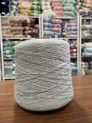 قطن ايطالي رمادي ثلجي