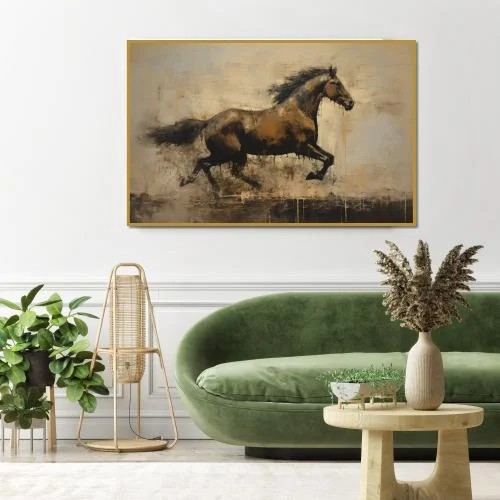 لوحات جدارية, خيول فخمه