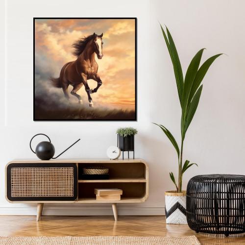 لوحات جداريه, خيول فخمه