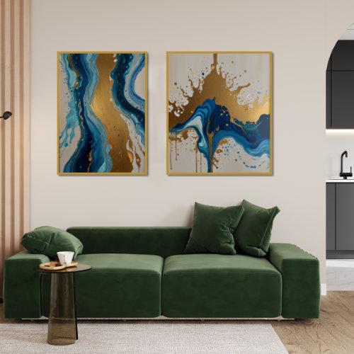 لوحات جداريه ثنائية مميزه