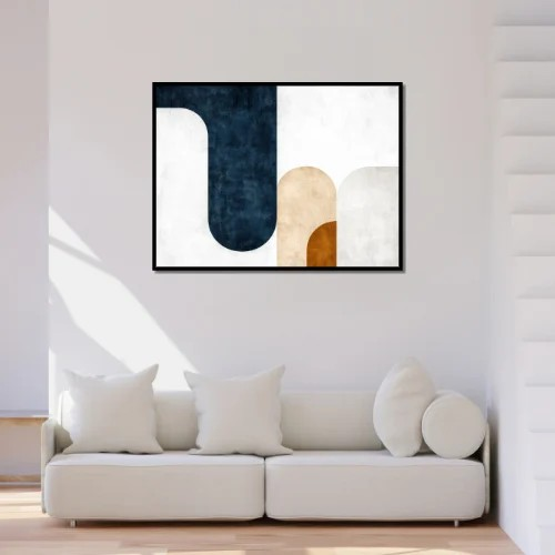 لوحات جداريه, فن تجريدي مميز