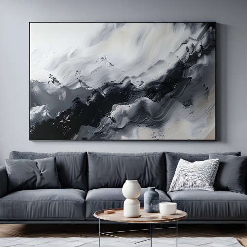 لوحات جداريه, فن تجريدي مميز