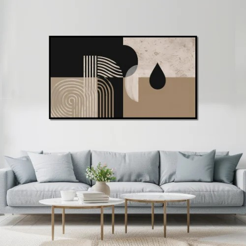 لوحات جداريه, فن تجريدي مميز