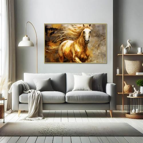 لوحات جدارية, خيول فخمه