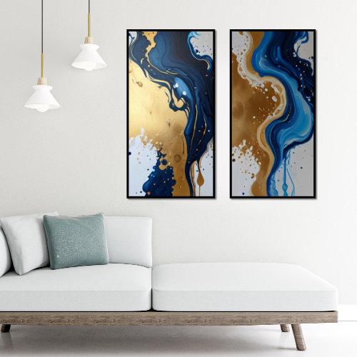 لوحات جداريه ثنائية مميزه