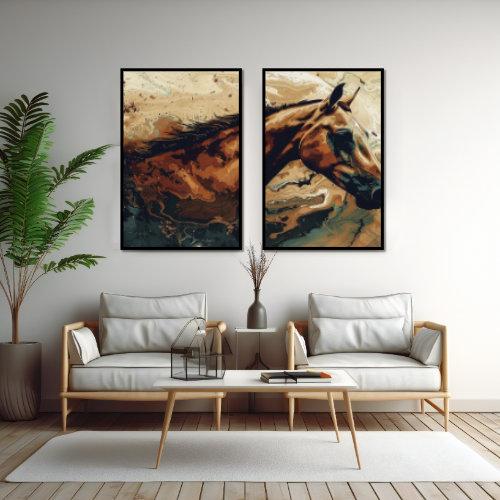 لوحات جداريه ثنائية مميزه