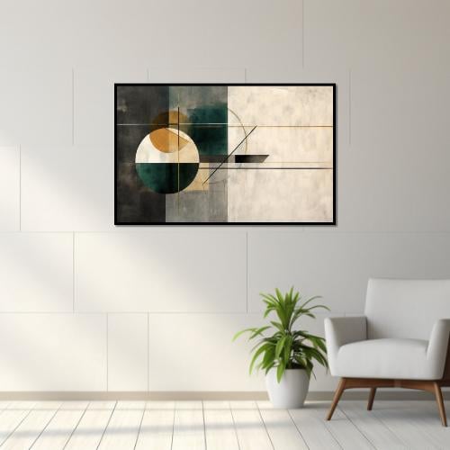 لوحات جداريه, فن تجريدي مميز