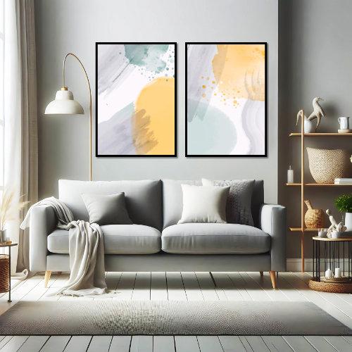 لوحات جداريه ثنائية مميزه