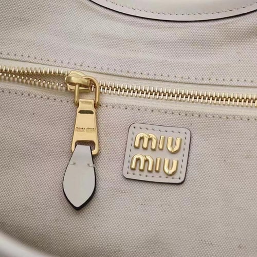 ميو ميو IVY leather bag مقاس 35cm