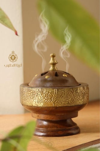 مبخرة صناعة هندية مع غطا