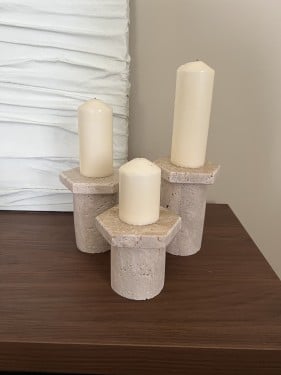 شمعدان ترافنتينو 3 قطع