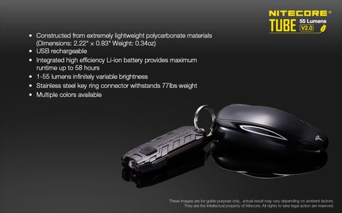 كشاف NITECORE TUBE V2.0