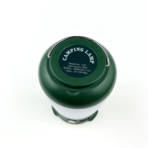 فانوس بإنارة كريمي وابيض