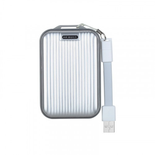 موماكس بطارية 10000 امبير صغيرة الحجم فضي