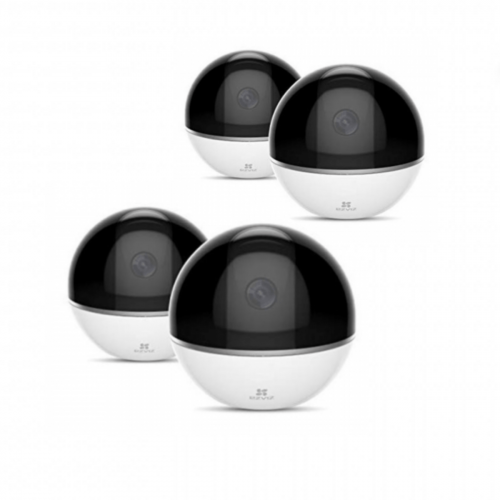 CS-H6 Ezviz كاميرا مراقبة واي فاي كاميرا صغيرة لاس...